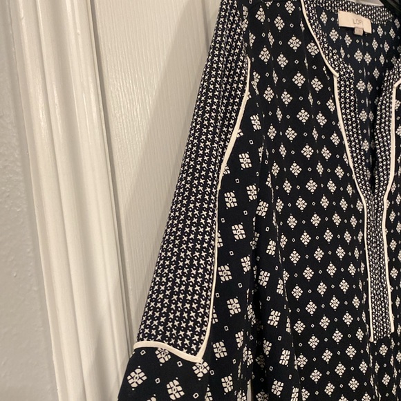 Loft Long sleeve blouse -M - Picture 4 of 9